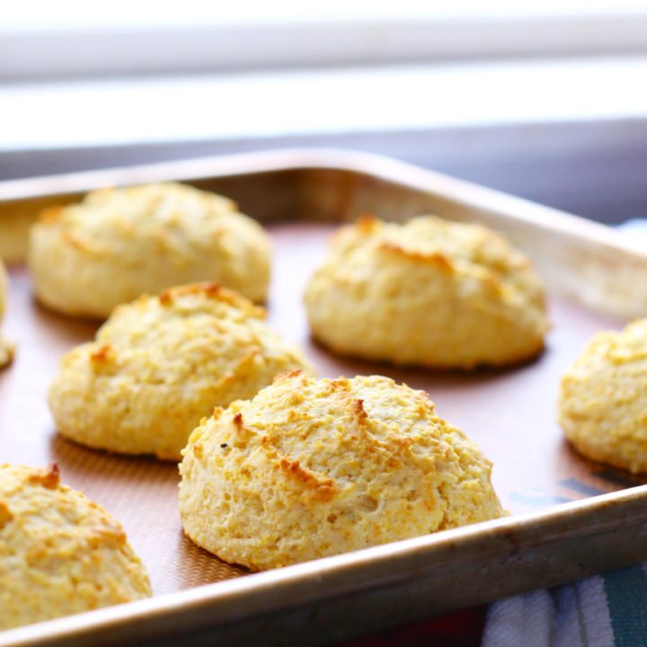Cornmeal Drop Biscuits