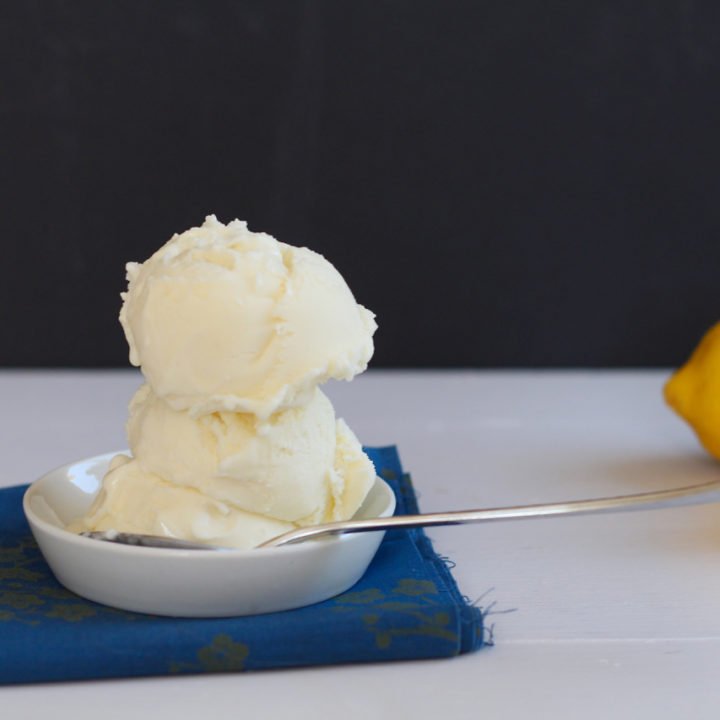 Creamy Lemon Ice Cream