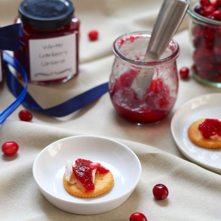 Spiced Winter Cranberry Conserve